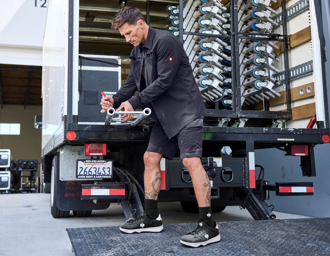 Clothing: Work shirt e.s.t:aktik, long sleeved + neroblue 2