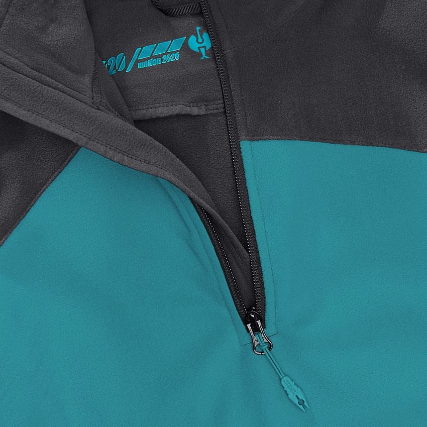 Shirts, Pullover & more: Fleece troyer e.s.motion 2020, ladies' + ocean/graphite 2