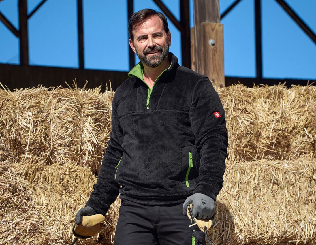 Shirts, Pullover & more: Troyer Highloft e.s.motion 2020 + black/seagreen