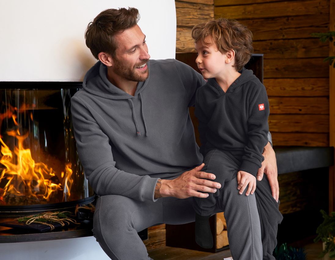 Shirts, Pullover & more: e.s. Fleece Hoody, children's + black 1