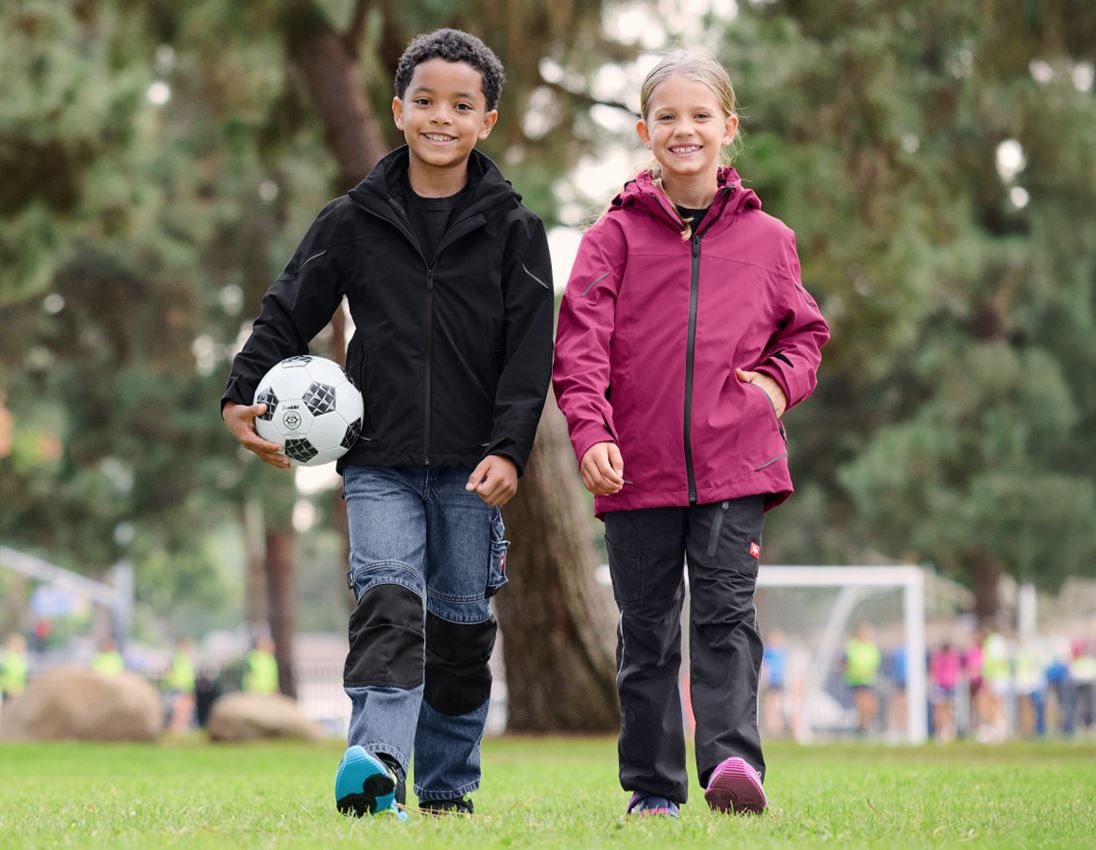 Jackets: 3 in 1 functional jacket e.s.vision, children's + black 4