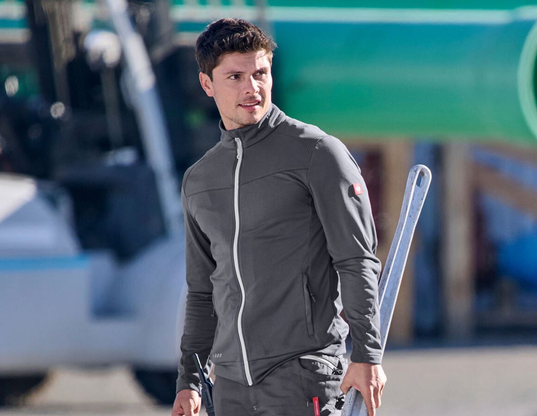 Topics: FIBERTWIN® clima-pro jacket e.s.motion 2020 + anthracite/platinum 1
