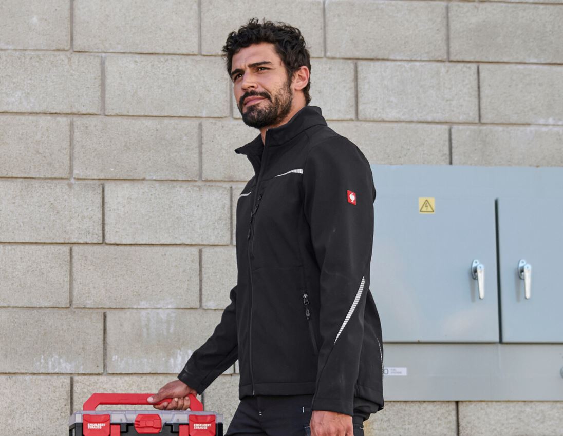 Work Jackets: Softshell jacket e.s.motion 2020 + black 1