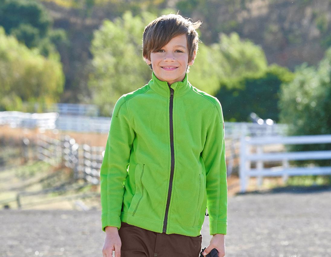 Jackets: 3 in 1 functional jacket e.s.motion 2020,  childr. + chestnut/seagreen 2