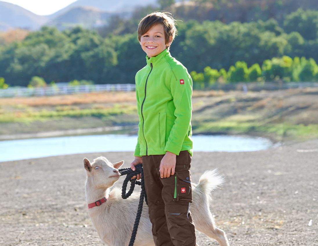 Jackets: 3 in 1 functional jacket e.s.motion 2020,  childr. + chestnut/seagreen 3