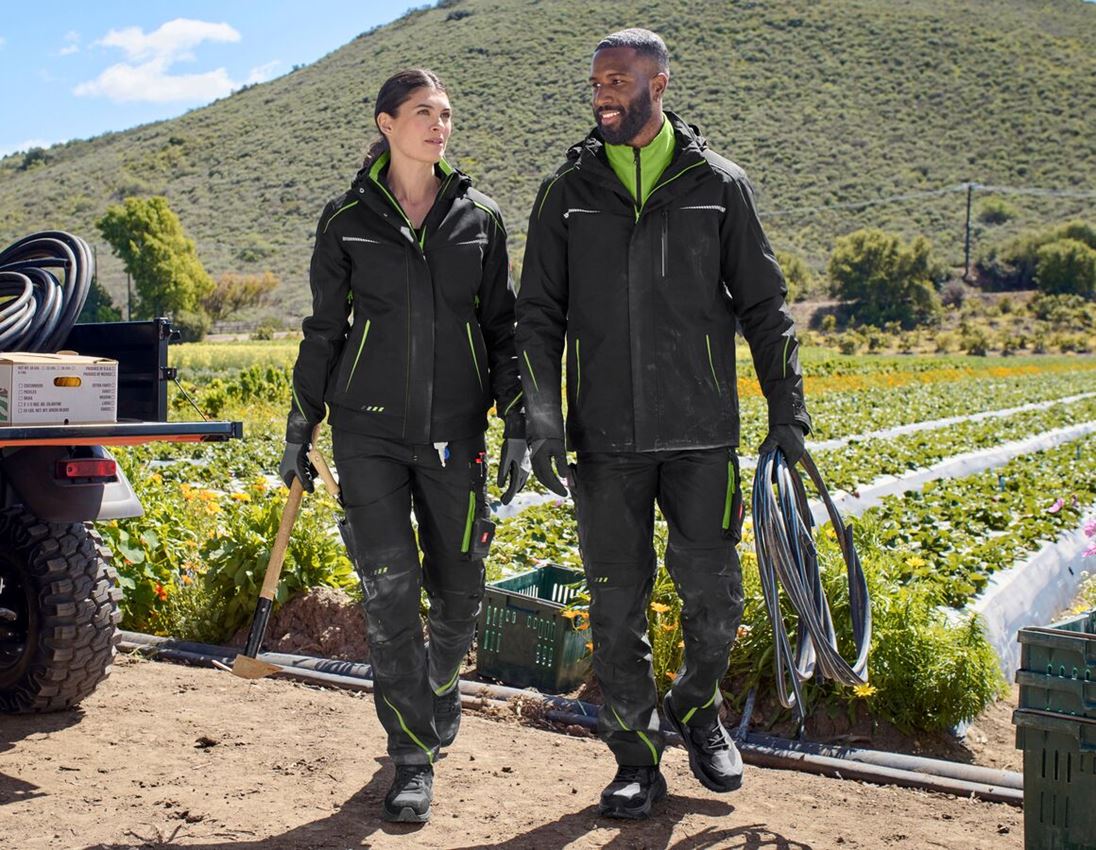 Topics: 3 in 1 functional jacket e.s.motion 2020, men's + black/seagreen 4