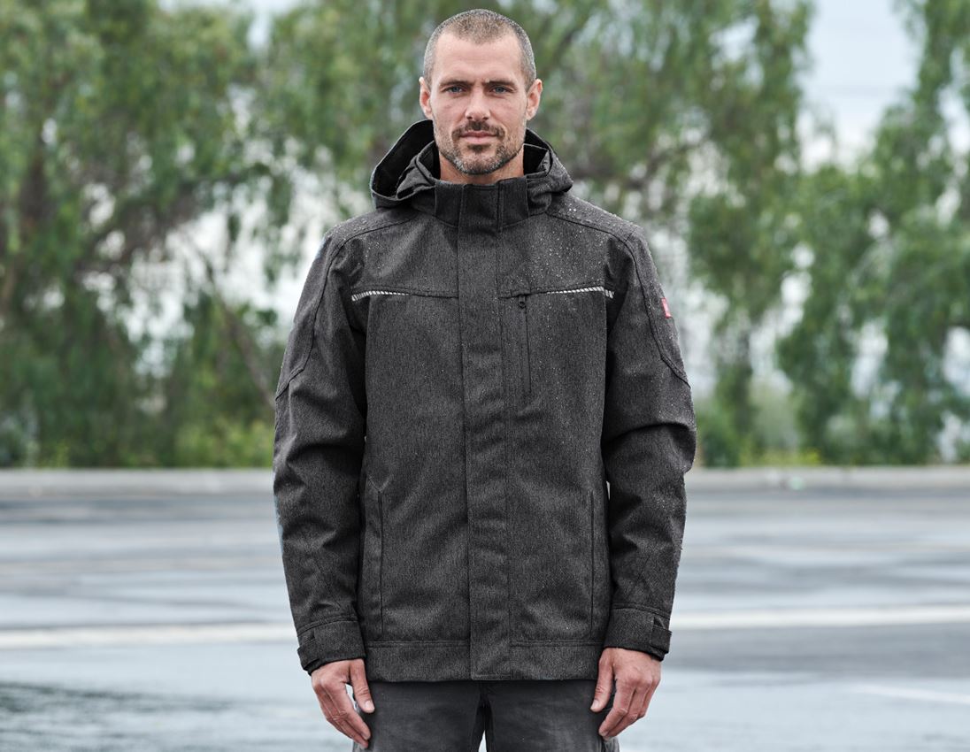 Work Jackets: Functional jacket e.s.motion denim + graphite