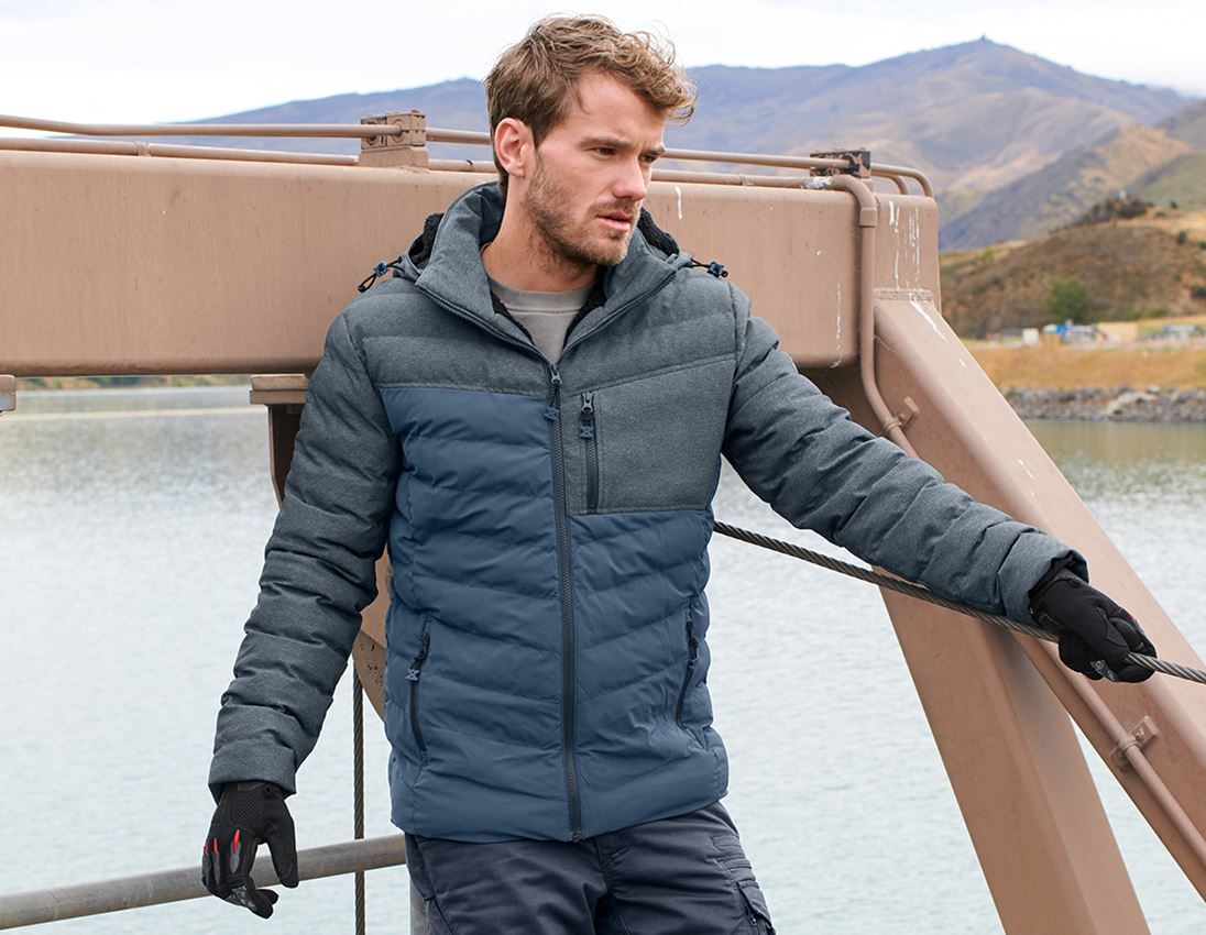 Work Jackets: Winter jacket e.s.motion ten + slateblue