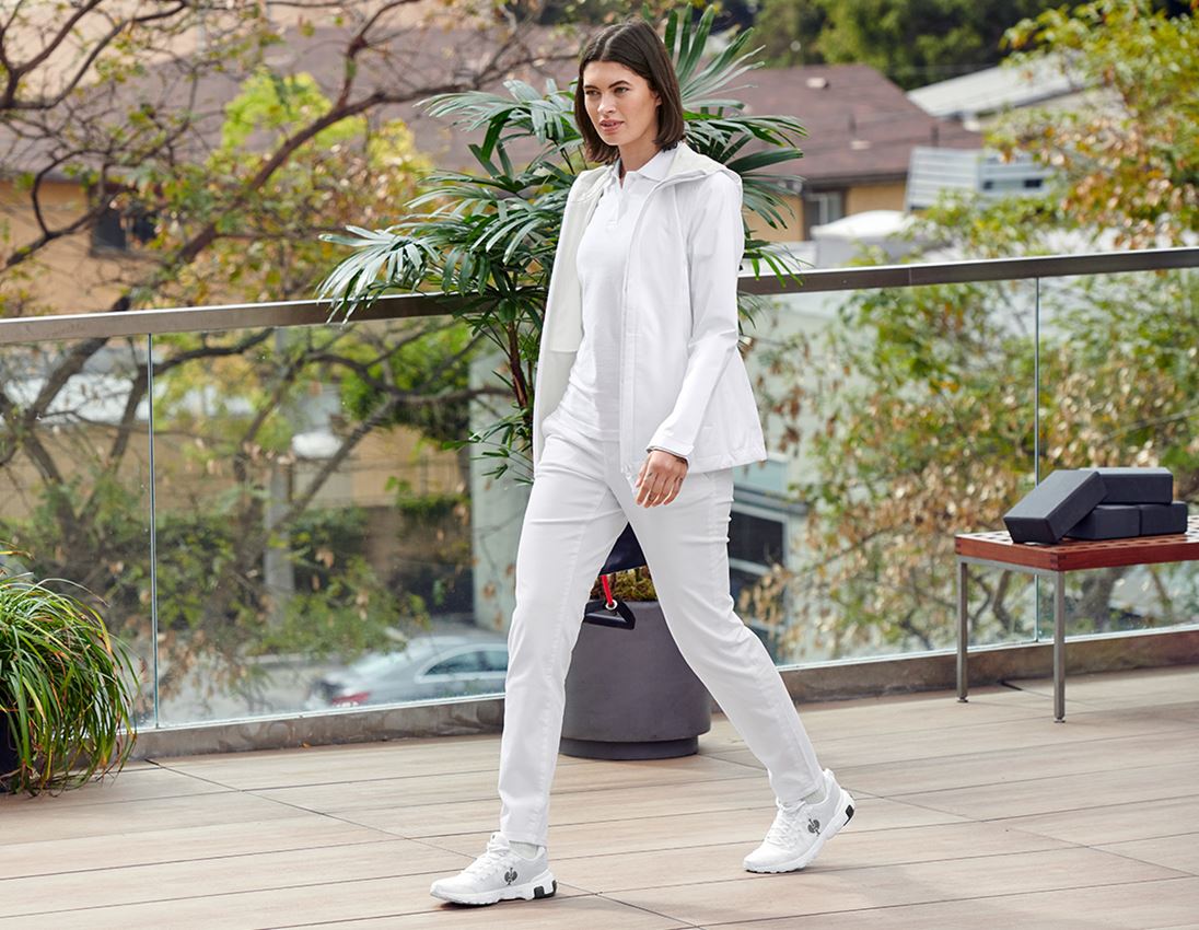 Work Jackets: e.s. Functional jacket CI, ladies' + white 1