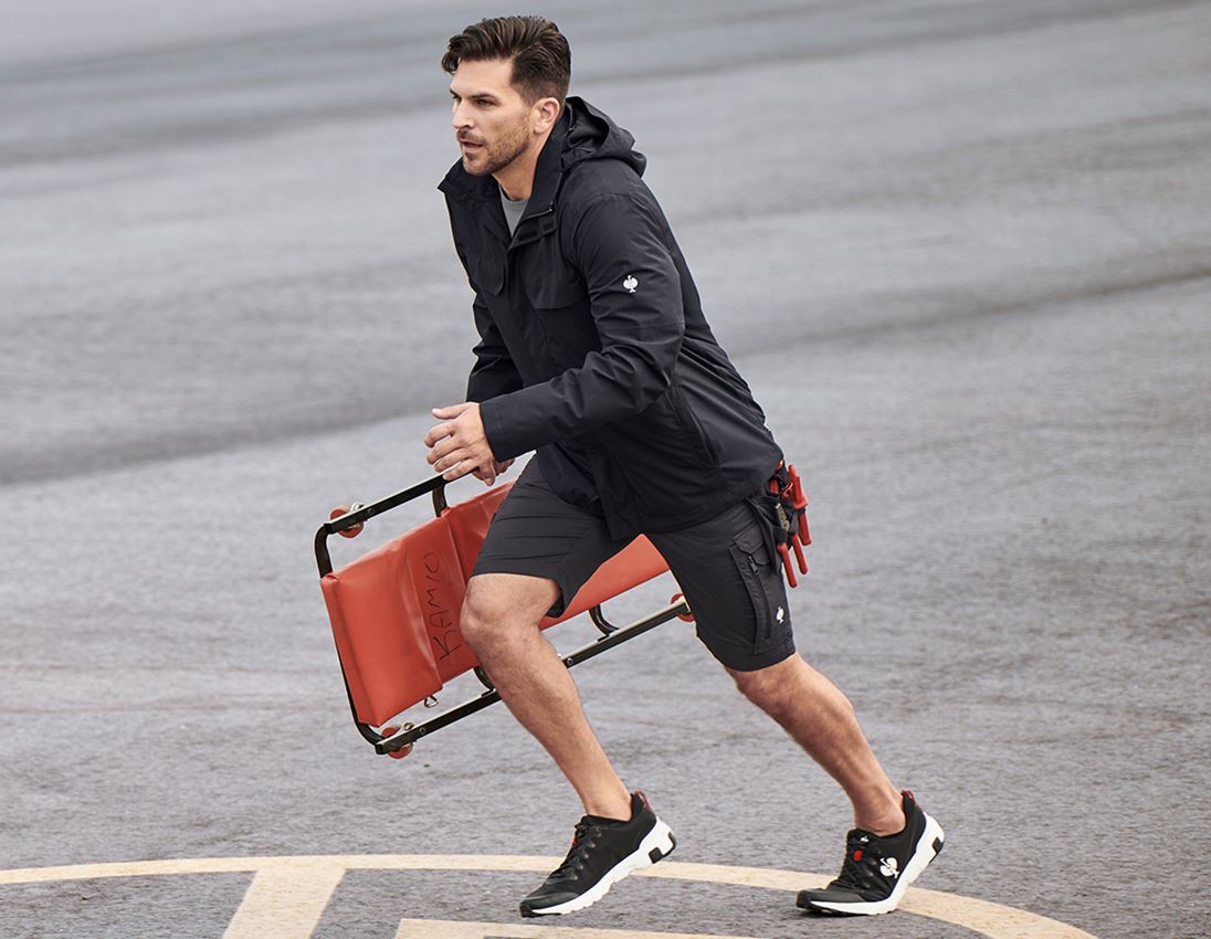 Topics: Rain jacket e.s.concrete + black 1