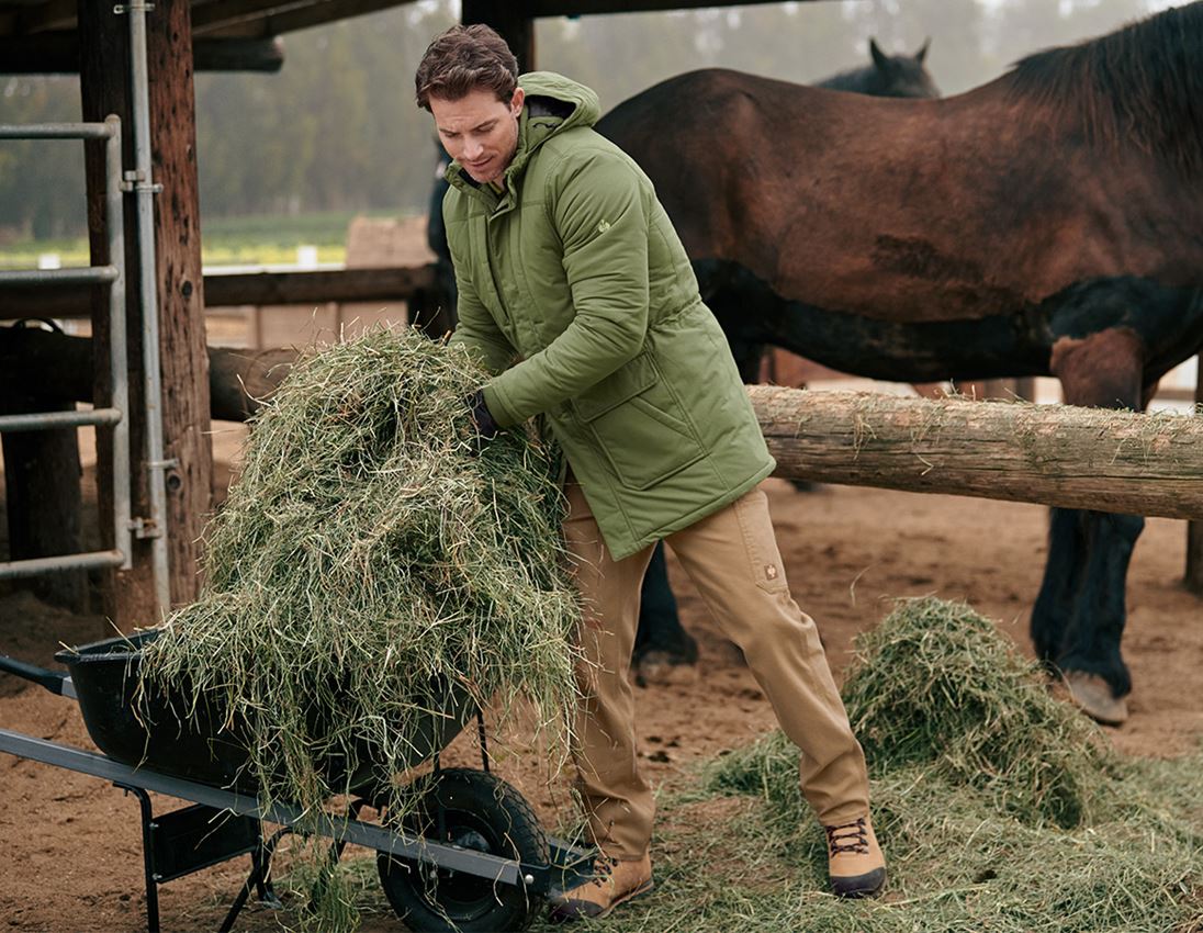 Work Jackets: Parka e.s.iconic + mountaingreen 2