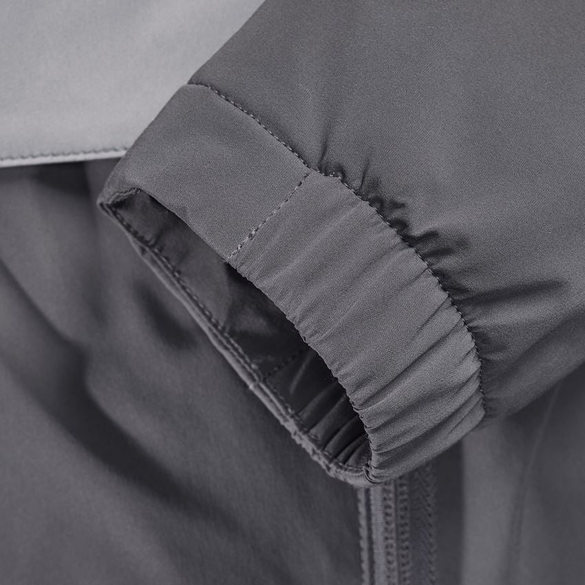 Work Jackets: Winter jacket e.s.trail pure, ladies' + carbongrey/basaltgrey 2