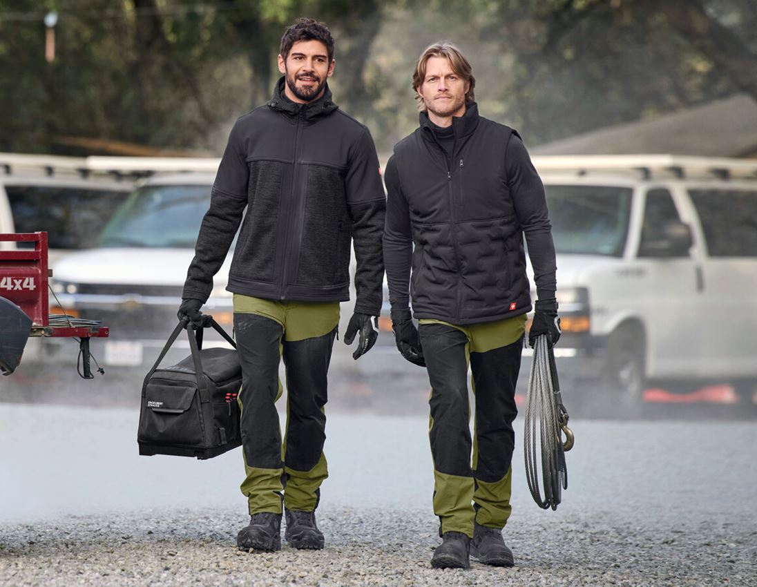 Work Jackets: e.s. Hybrid jacket + black 4