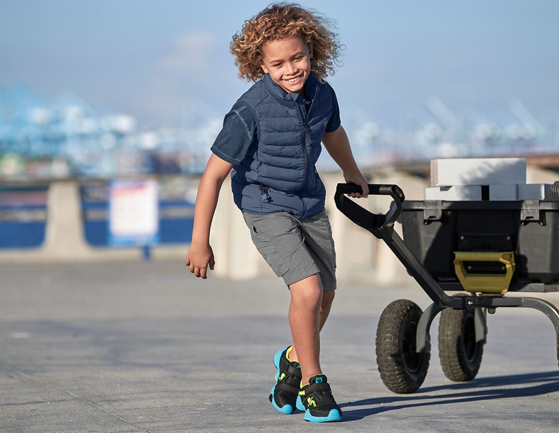 Body Warmer: Bodywarmer e.s.motion ten, children´s + slateblue 1