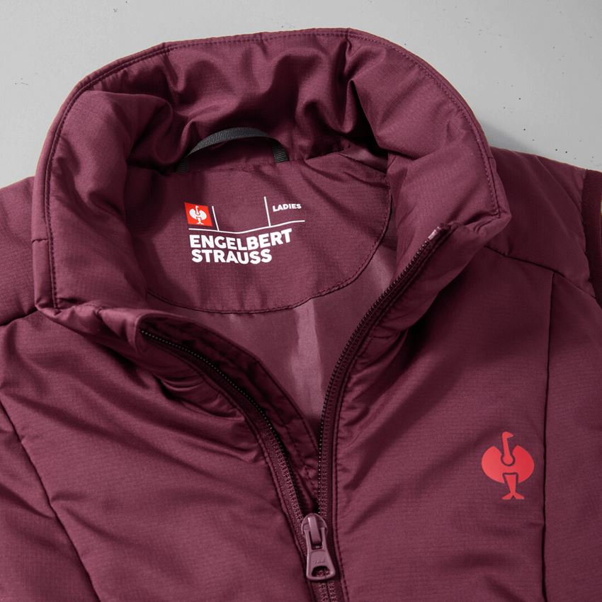 Topics: Bodywarmer e.s.trail, ladies' + mahoganyred/opalred 2
