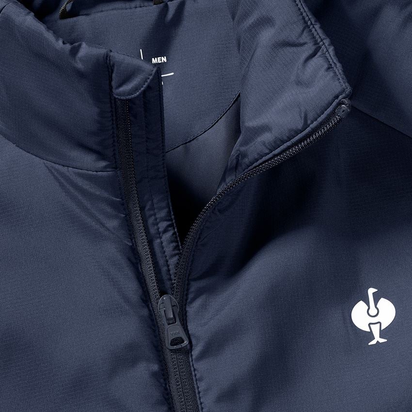 Work Body Warmer: Bodywarmer e.s.trail + deepblue/white 2