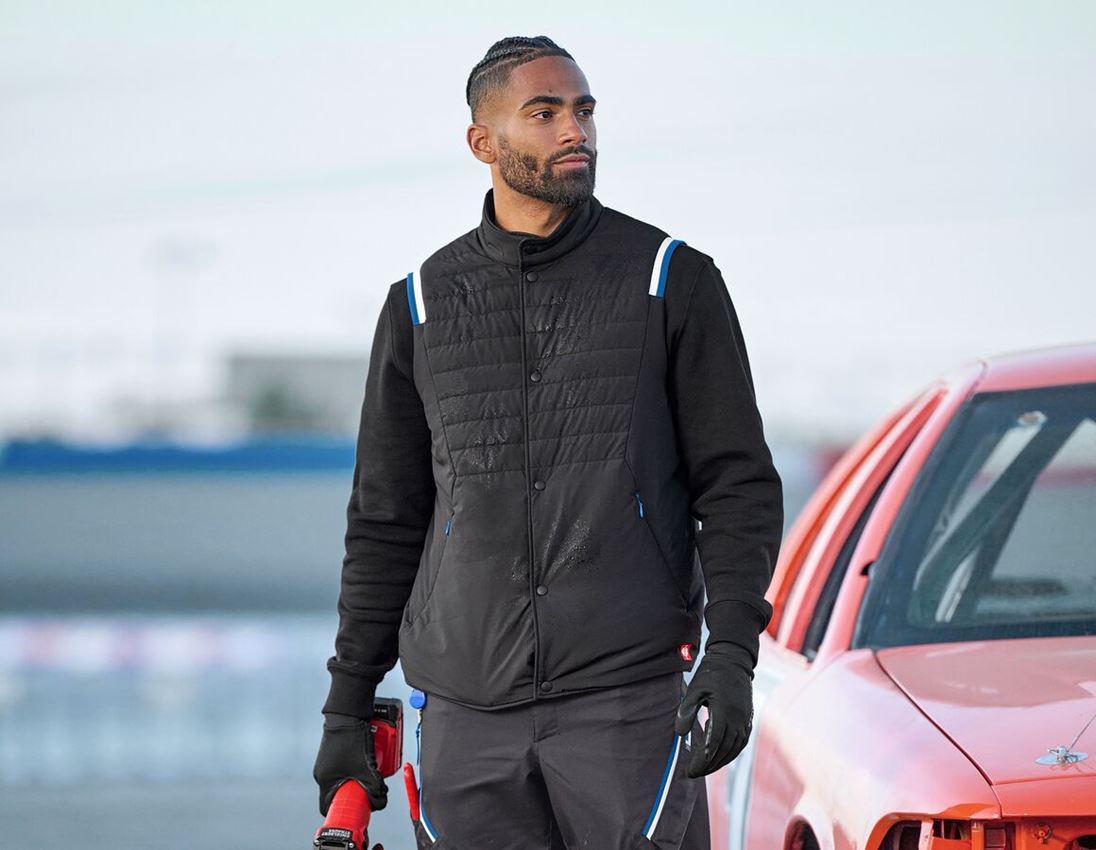 Work Jackets: 3 in 1 functional jacket e.s.ambition + graphite/gentianblue 1