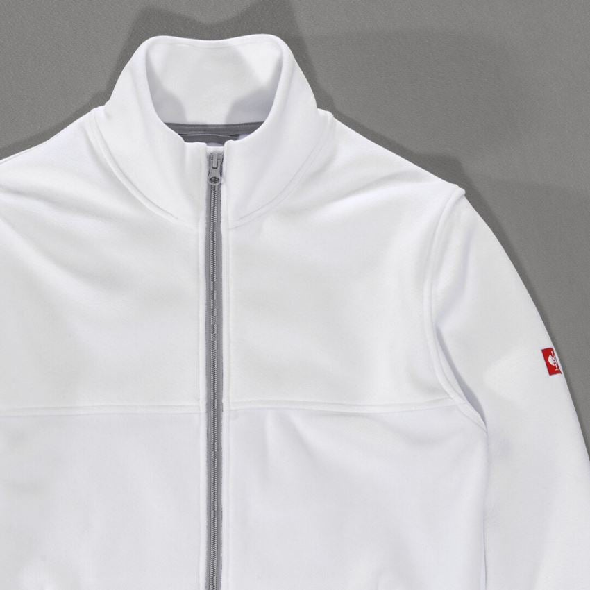 Work Jackets: Jacket double climafoam e.s.line.core + white/platinum 2
