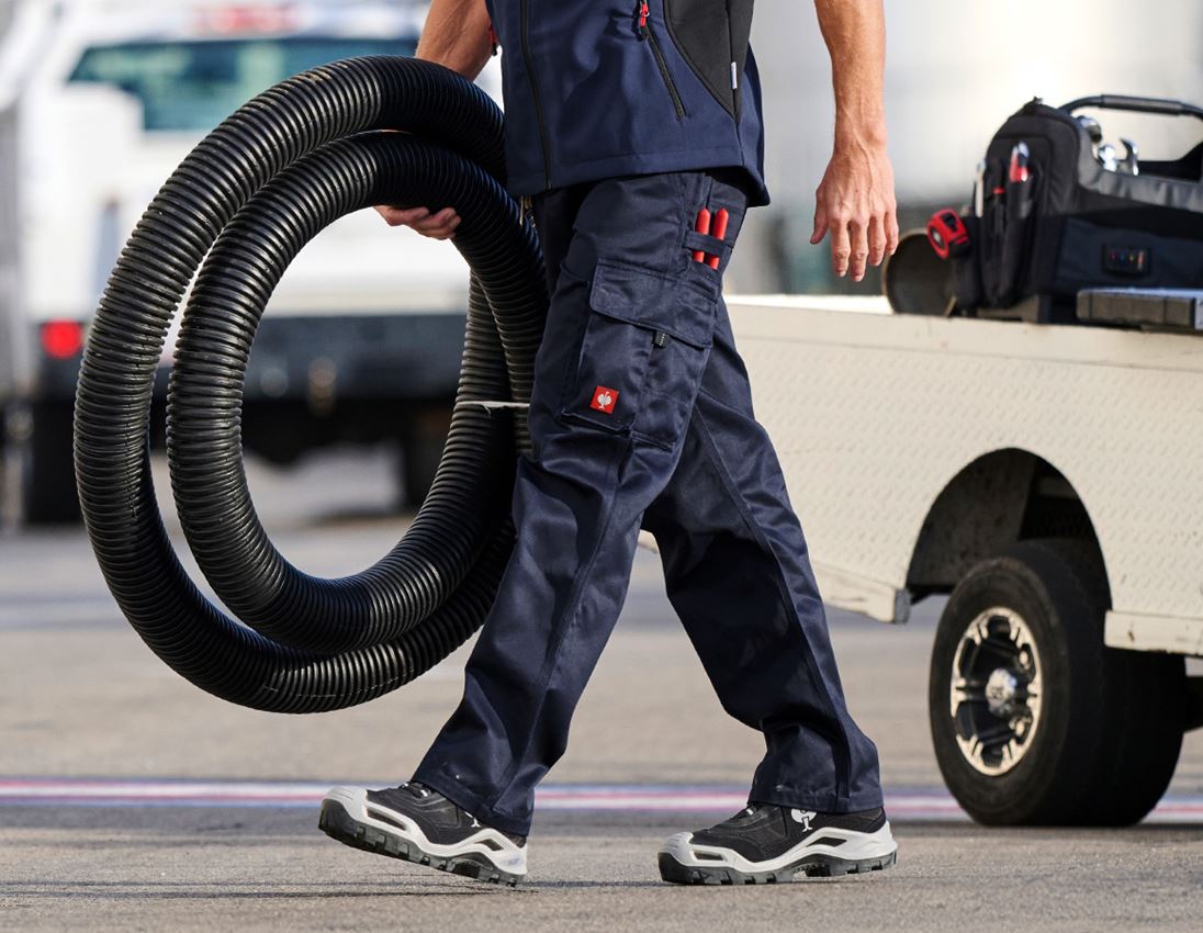 Work Trousers: Cargo trousers + navy 1