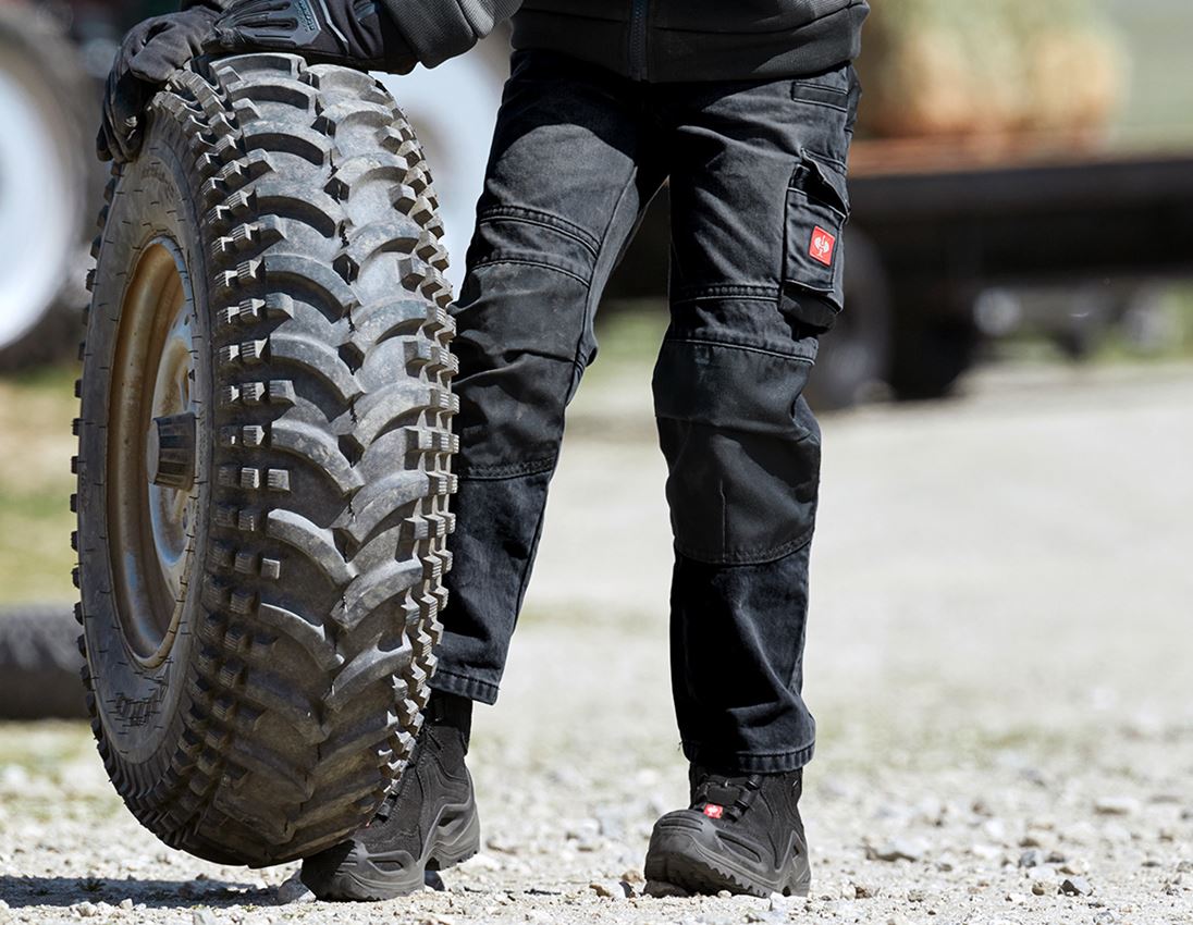 Trousers: Jeans e.s.motion denim, children's + graphite 1