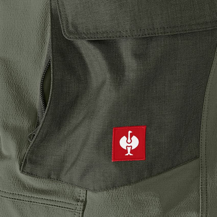 Work Trousers: Functional cargo trousers e.s.dynashield solid + thyme 2