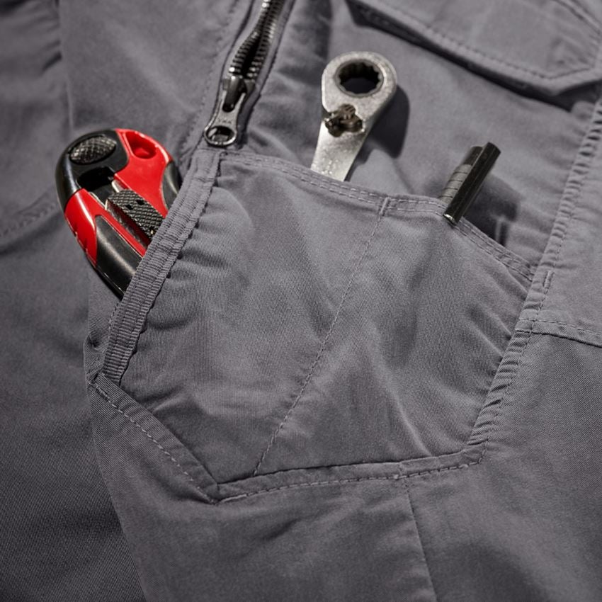Work Trousers: Cargo trousers e.s. ventura vintage, ladies' + basaltgrey 2