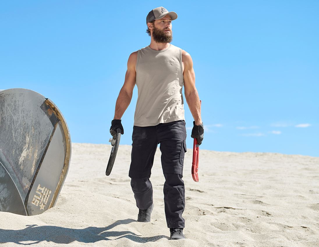 Work Trousers: Worker trousers e.s.iconic + black 1