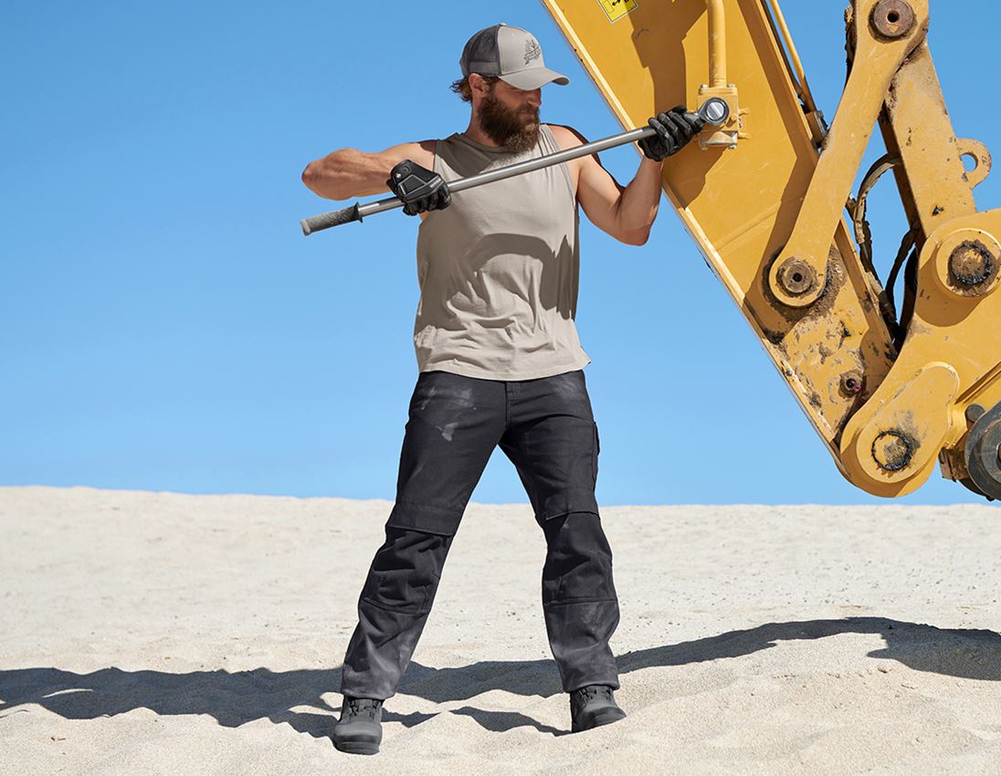 Work Trousers: Worker trousers e.s.iconic + black 2