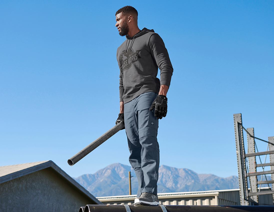 Work Trousers: Worker trousers e.s.iconic + oxidblue 1