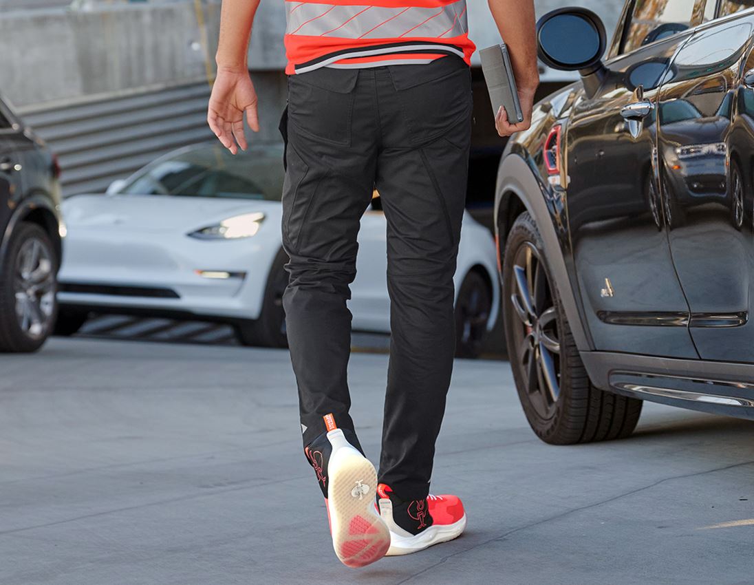 Work Trousers: Multipocket trousers e.s.ambition + black 1