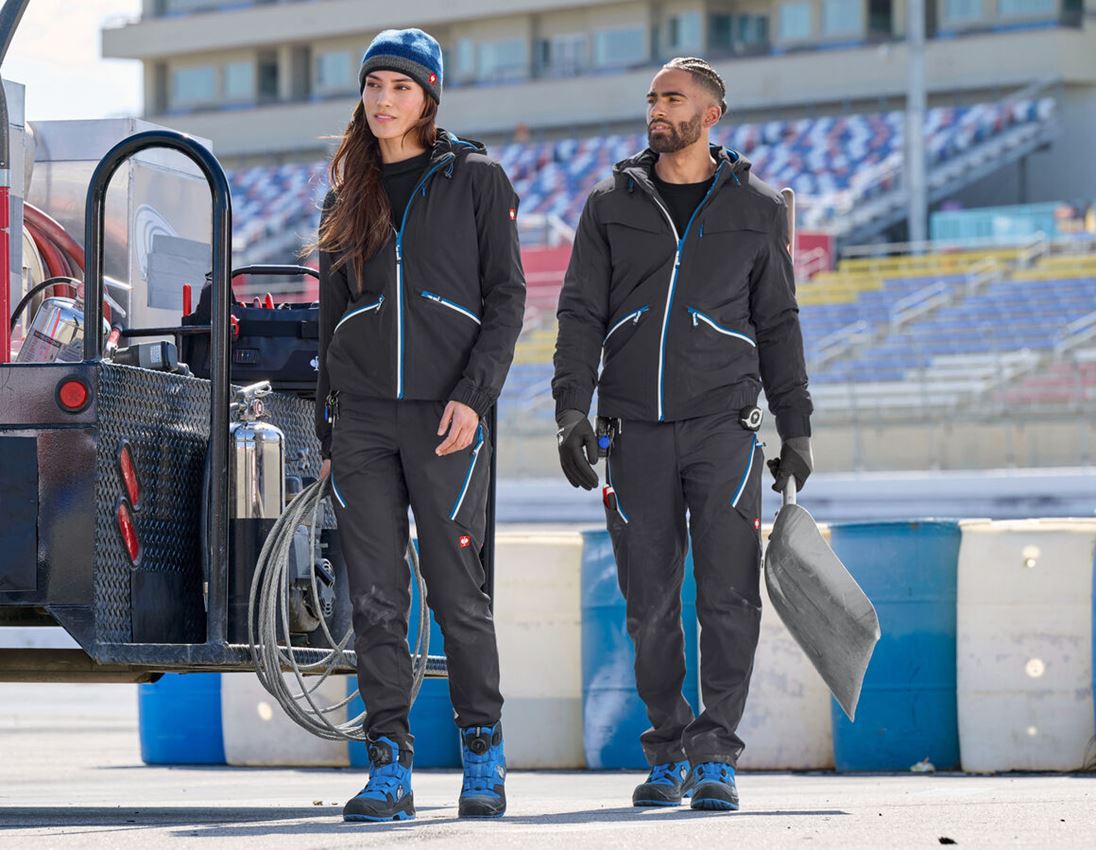 Work Trousers: Trousers e.s.ambition + graphite/gentianblue 4