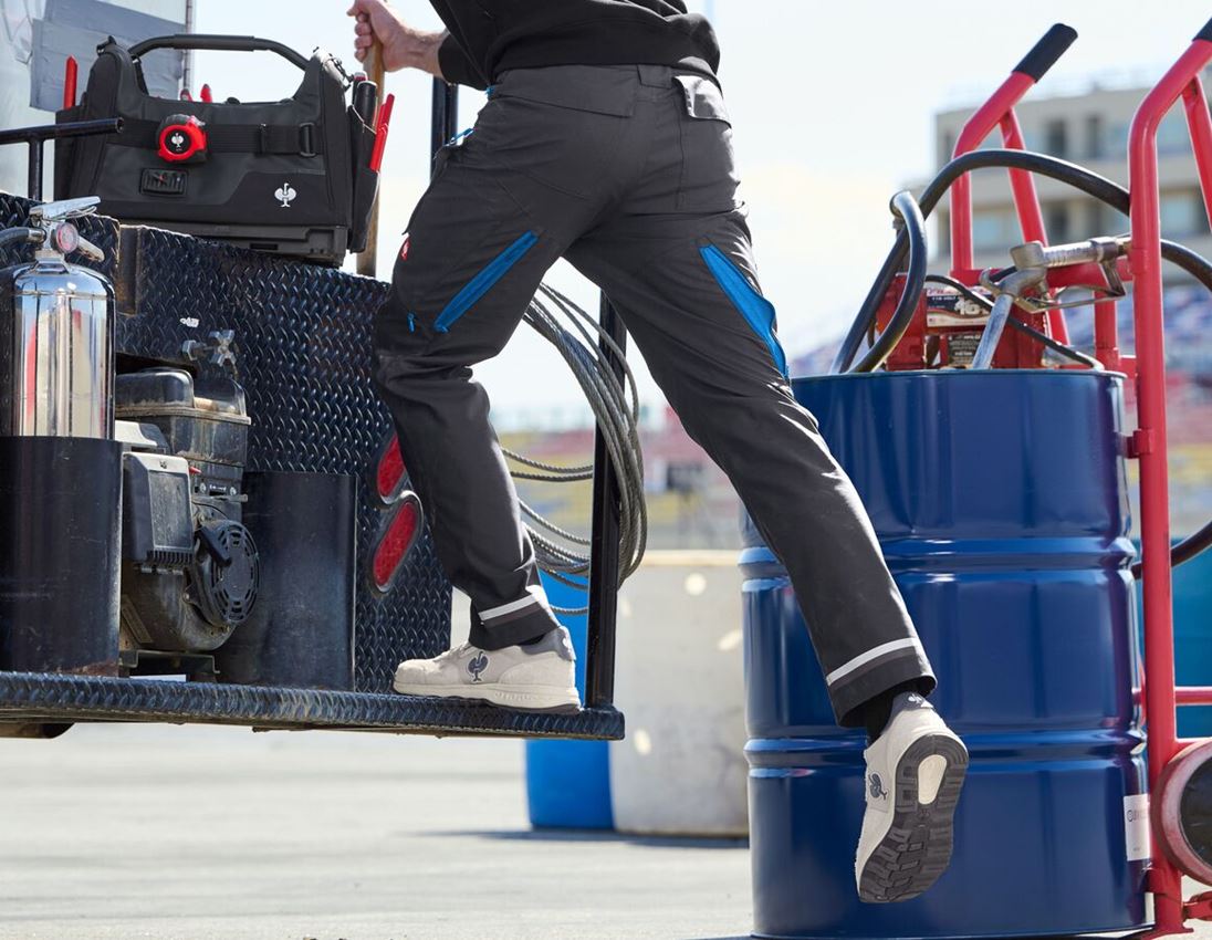Work Trousers: Trousers e.s.ambition + graphite/gentianblue 3