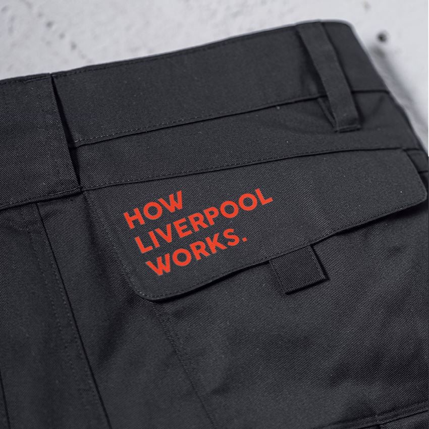 Large gifts: LFC Work Short + black/straussred 2