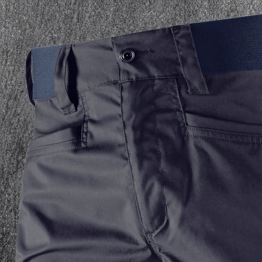 Topics: e.s. Trousers base, men's + navy 2