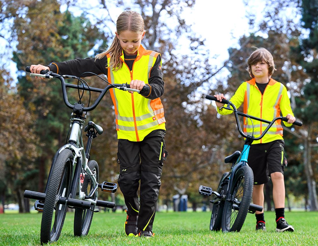 Body Warmer: High-vis function bodywarmer e.s.motion 2020, c. + high-vis yellow/high-vis orange 3