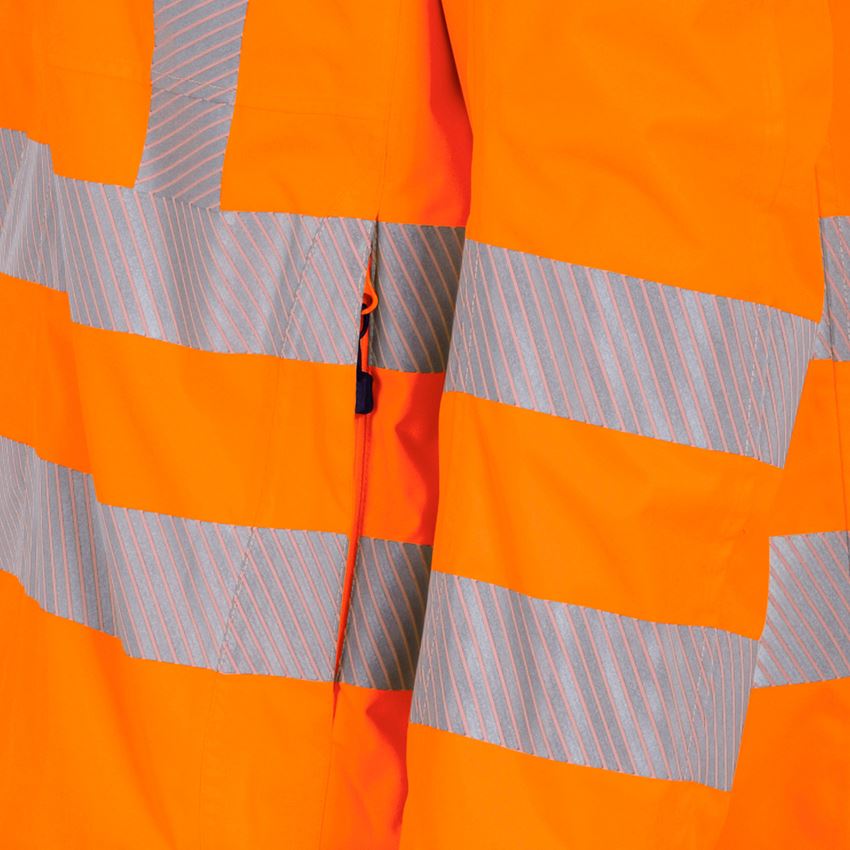 Work Jackets: High-vis functional jacket e.s.prestige + high-vis orange/grey 2