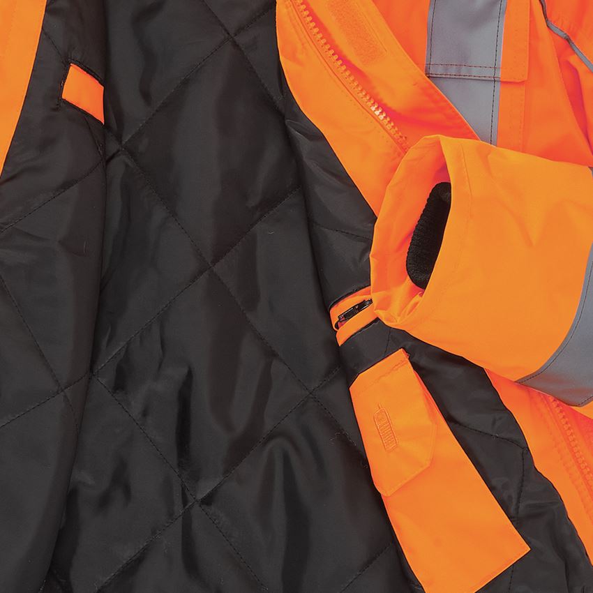 Work Jackets: High-vis pilot jacket e.s.image + high-vis orange 2