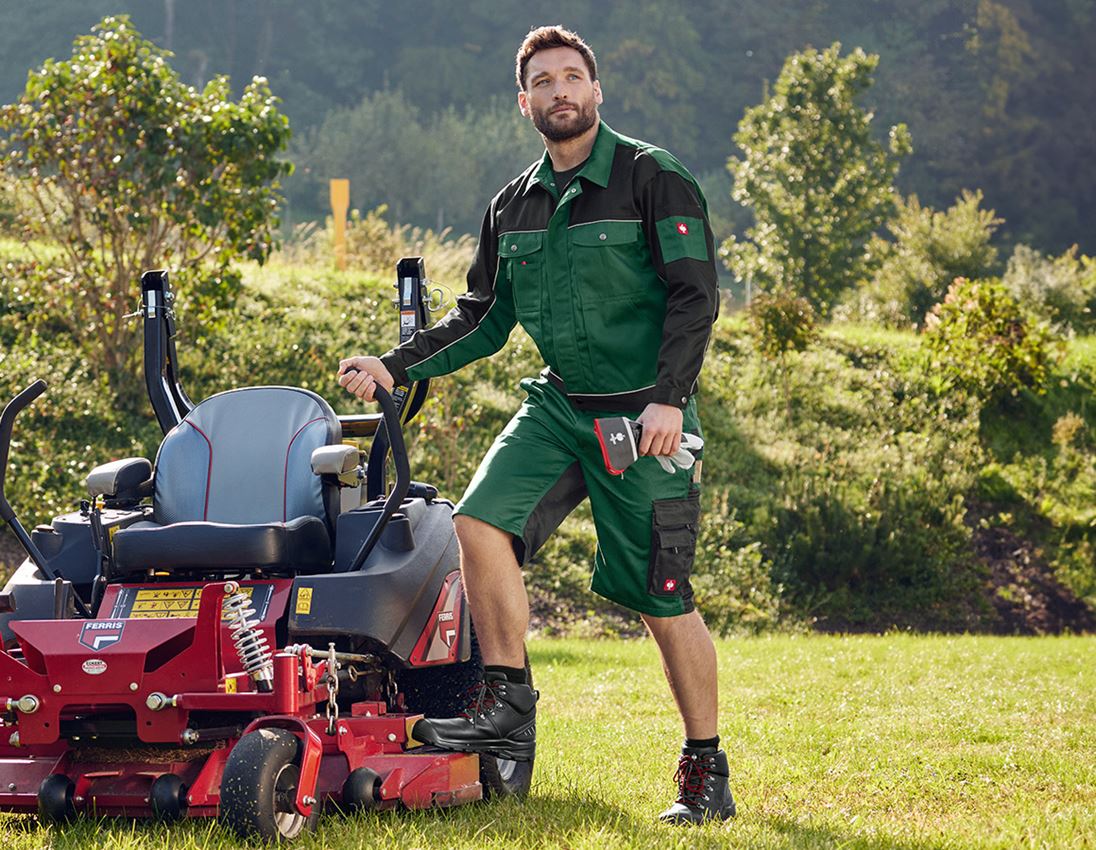 Topics: Work jacket e.s.image + green/black 4