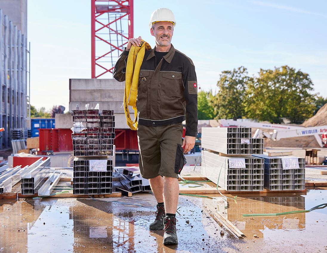 Topics: Work jacket e.s.image + olive/black 2