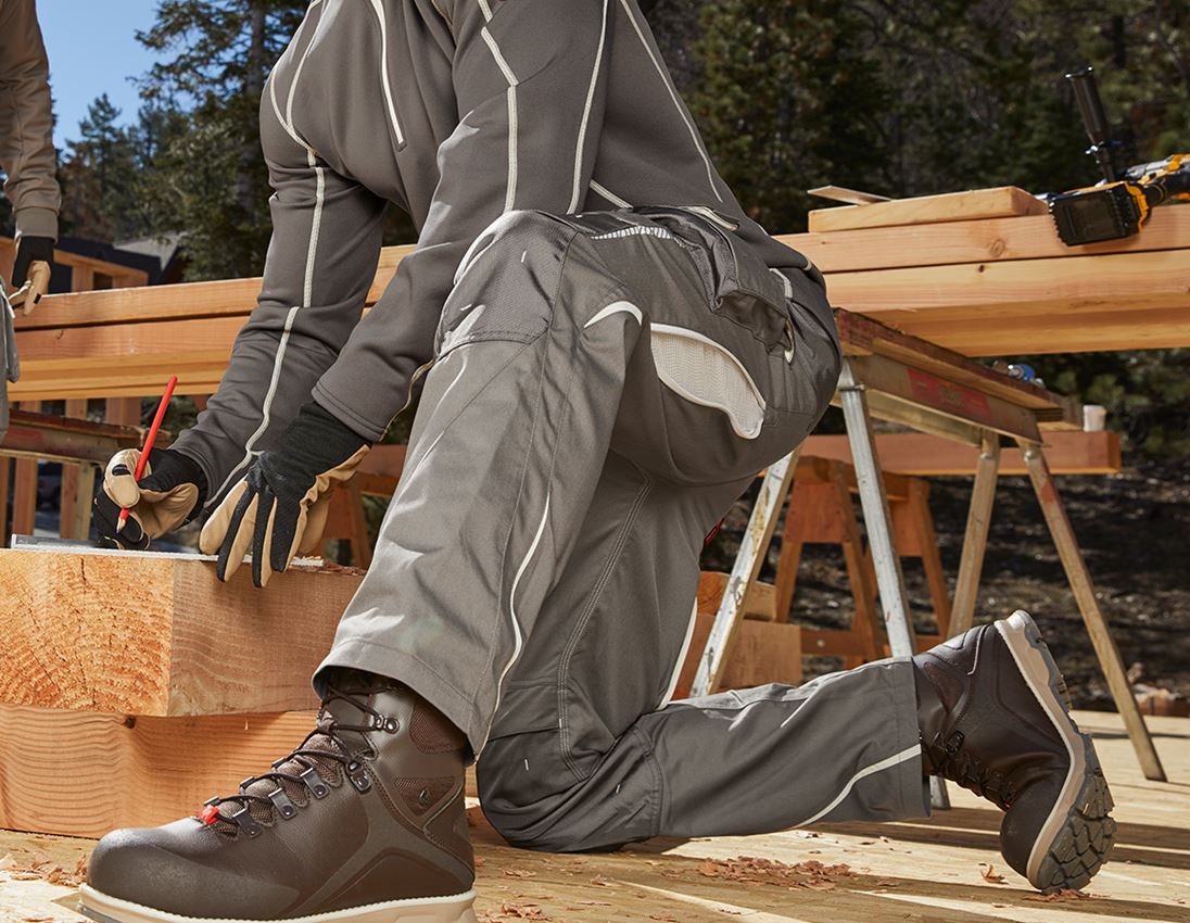 Work Trousers: Trousers e.s.motion 2020 + stone/plaster 1