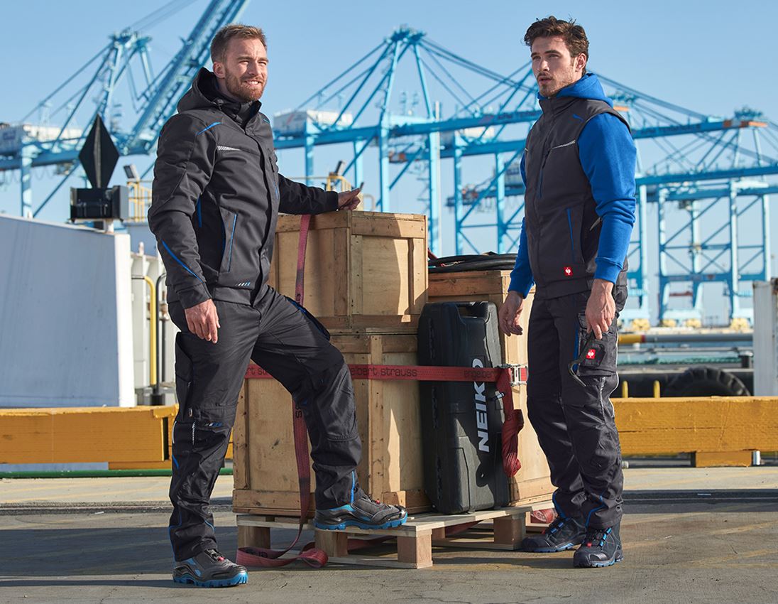 Work Trousers: Trousers e.s.motion 2020 + graphite/gentianblue 3