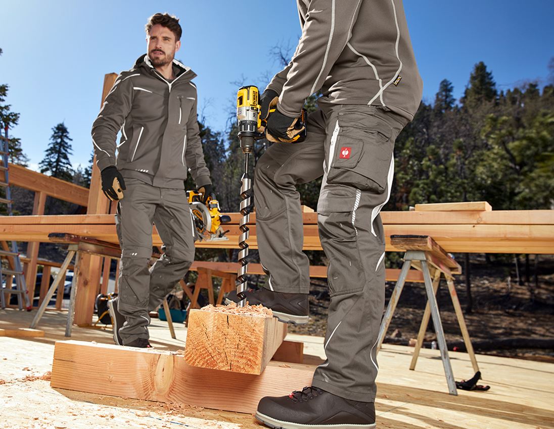 Work Trousers: Trousers e.s.motion 2020 + stone/plaster 2