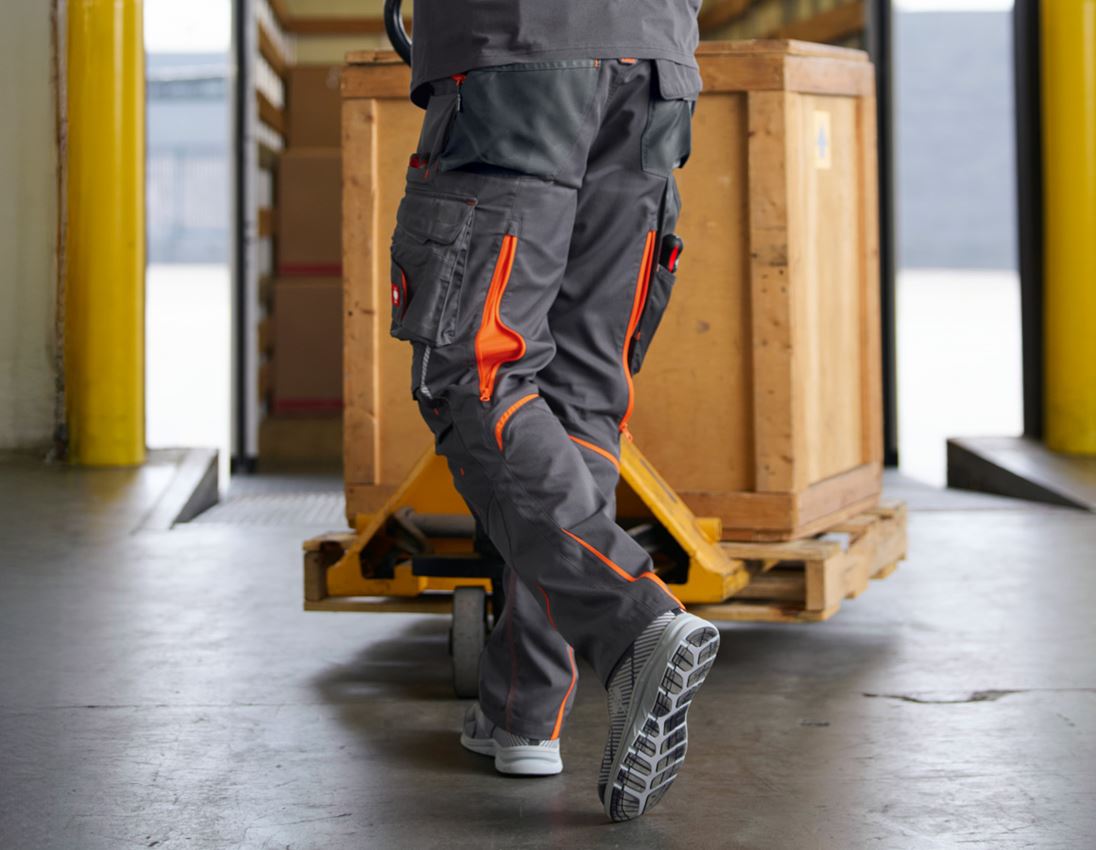 Topics: Trousers e.s.motion 2020 + anthracite/high-vis orange 1