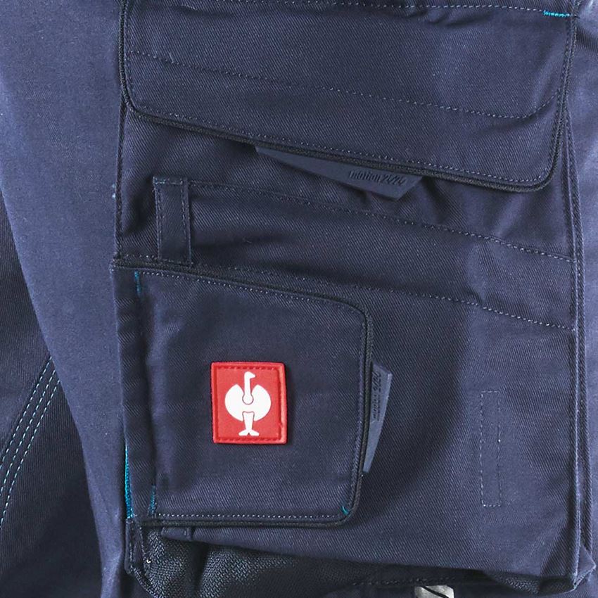 Work Trousers: Winter trousers e.s.motion 2020, men´s + navy/atoll 2