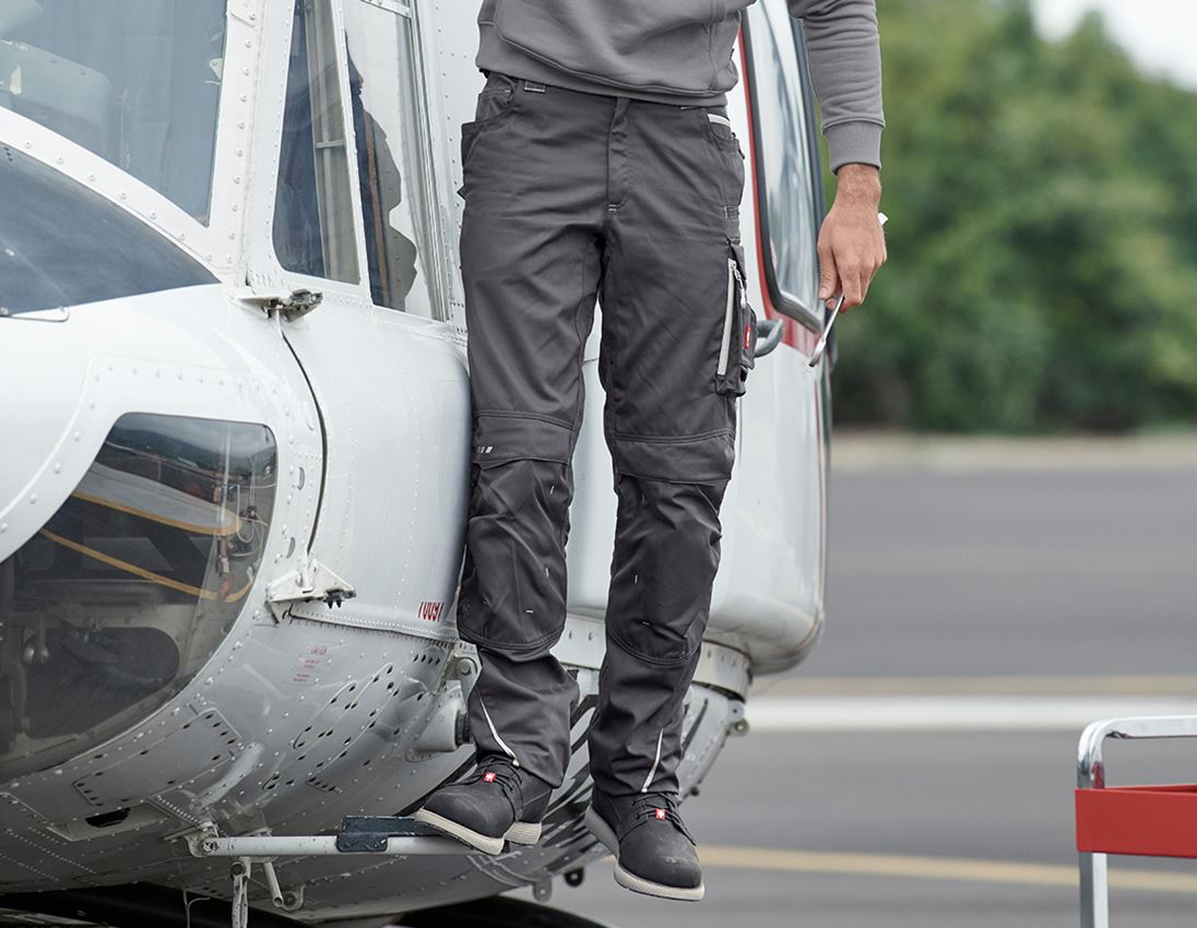 Work Trousers: Winter trousers e.s.motion 2020, men´s + anthracite/platinum