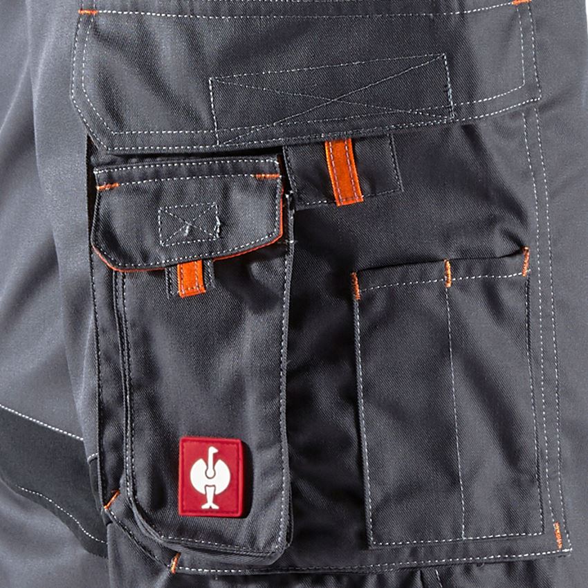 Work Trousers: Trousers e.s.akzent + anthracite/orange 2