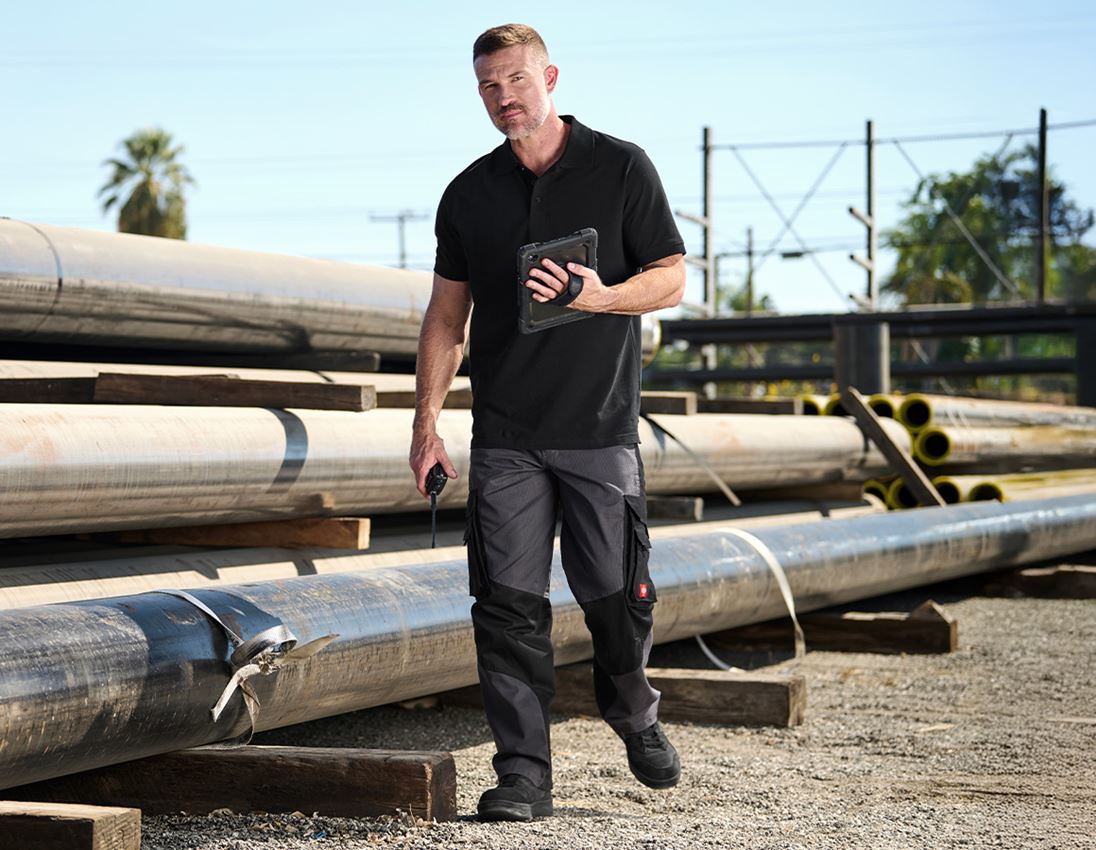 Work Trousers: Trousers e.s. carat  + anthracite/black 4
