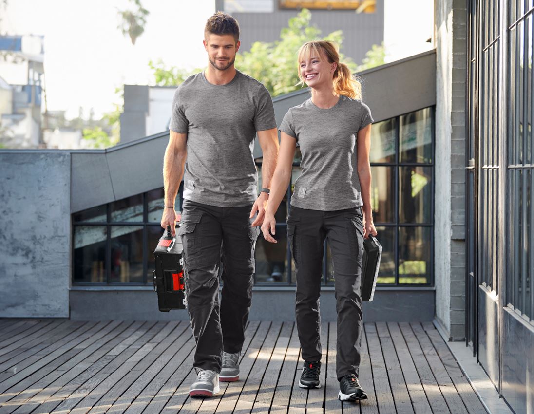 Work Trousers: Worker cargo trousers e.s.vintage + black 4