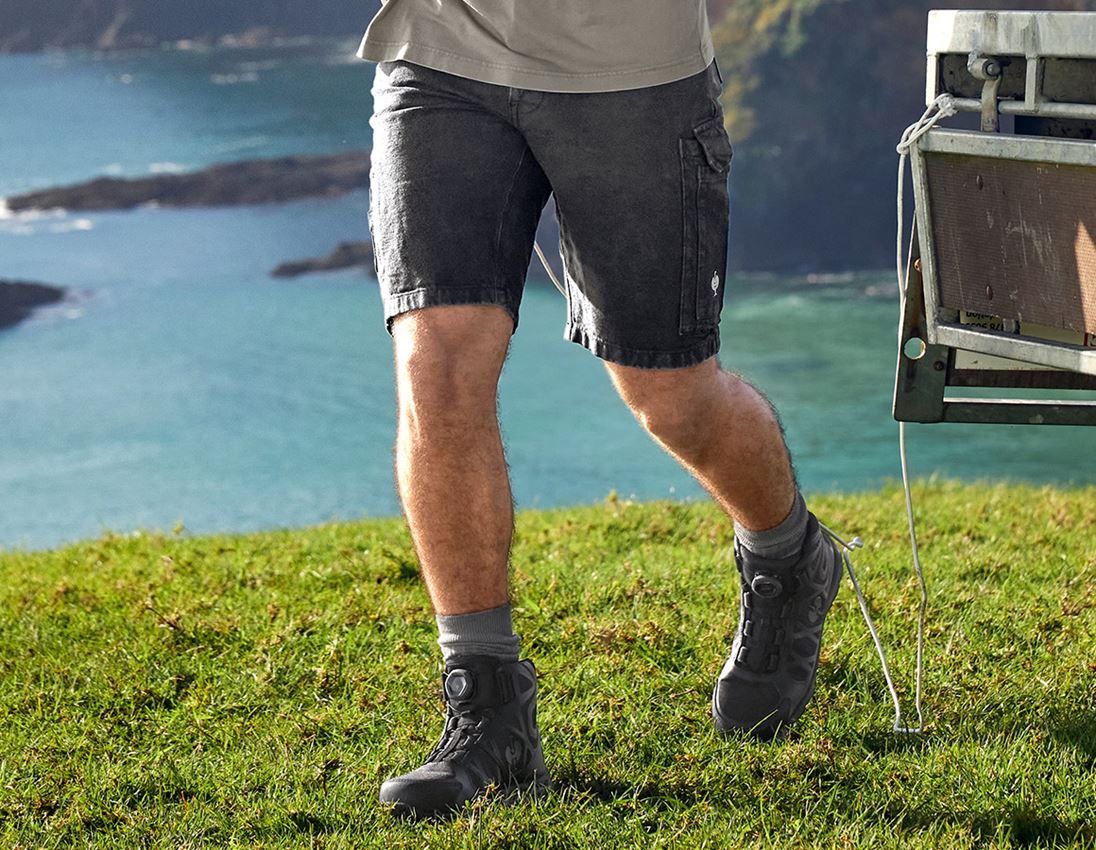 Work Trousers: Shorts e.s.botanica + natureblack