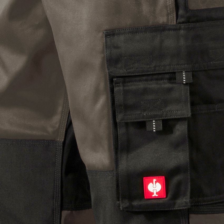 Work Trousers: Bib & Brace e.s.image + olive/black 2